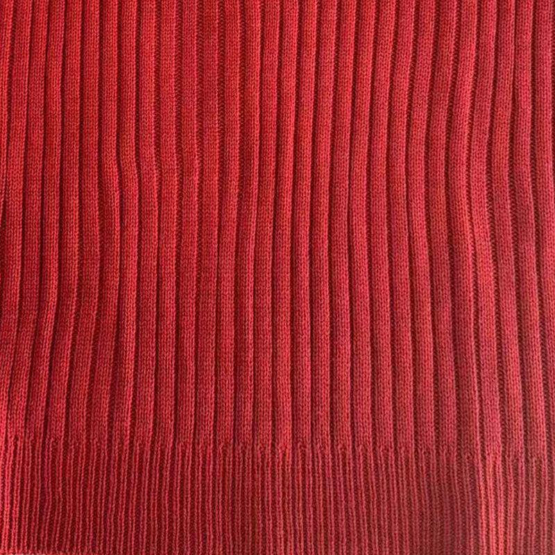 Men's Solid Color Knitted Stand Collar Half Zip Sweater
